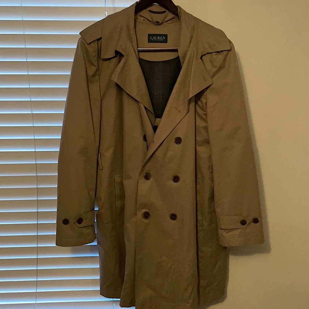 Tan Men’s Ralph Lauren Trenchcoat